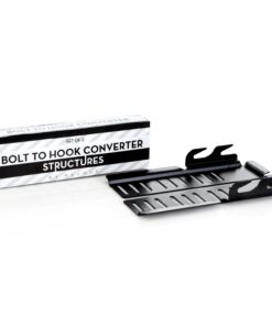 MALOUF Bolt-On to Hook-On Conversion Bracket, Set of 2 Upward Pointing Hooks 12 61moo8bq1lL