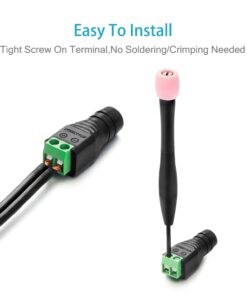 Chanzon 12V 5A LED Strip Power Supply 60W AC DC Adapter UL Listed for CCTV 2.1x5.5 2.5x5.5 Plug (Input 110V-220V, Output 12 Volt 5 Amp 60 Watt) Converter LED Driver Lighting Transformer 12 V 5 A 31 61mowCjkPtL