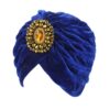 DECOU Twist Pleated Hair Wrap Stretch Turban 0545 Blue 23 61mpSE9V4pL