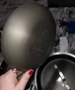 Calphalon 10-Piece Pots and Pans Set, Nonstick Kitchen Cookware with Stay-Cool Stainless Steel Handles and Pour Spouts, Grey 53 61mqCurAdXL