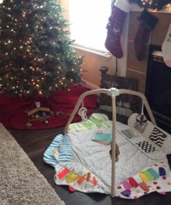 LOVEVERY | The Play Gym | Award Winning For Baby , Stage-Based Developmental Activity Gym & Play Mat for Baby to Toddler 45 61mrbGDkZL