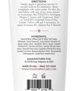 Exfoliating Face Scrub - Exfoliate Scrub - Face and Body; Walnut Facial Exfoliator. Great Exfoliant for Women or Men 23 61mtLgEToGL