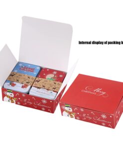 MASSTAR Gift Card Holder Small Gift Tin Boxes for Christmas Geeting FOR Cards,Money,Keys.Gift Card Box with Kraft Paper Hoop Good For Christmas Stocking Stuffers.6 pack set(4.33 ×2.6 * 0.6 in. 11 61mvAP5QL