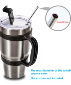 30 oz Tumbler Lids, Fits for YETI Rambler, Ozark Trail, Old Style Rtic and More, SENHAI 3 Pack Spill-proof Splash Resistant Lids Covers for Tumblers Cups 43 61mvHVjqTDL