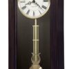 Howard Miller Mia Wall Clock 625-603 – Worn Black Home Decor with Quartz Single-Chime Movement 37 61mx2LprsTL