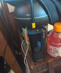 Airmoto Tire Inflator Portable Air Compressor/Pump for Car Tires w/Digital Tire Pressure Gauge - Air Compressor (120 PSI) - Motorcycle, Electric Bike Pump and Bicycle Pump w/LED Light 48 61mxGfFI FL