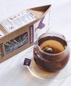 teapigs English Breakfast Black Tea Bags, 15 Count, Biodegradable Whole Leaf Tea Bags, Assam, Ceylon & Rwandan Tea Blend 7 61mxYfyA9kL