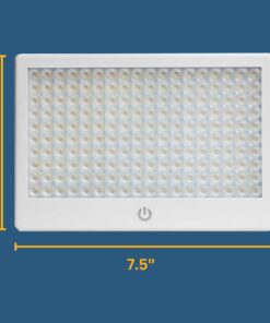 Aurora LightPad™ Mini - Premium 25,000 LUX Light Therapy Lamp for Boosted Energy, Focus and Better Sleep. 180 LED Chips Last 20+ Years. 3 Adjustable Brightness Levels. Portable and Lightweight Design. 16 61my28Vk5AL