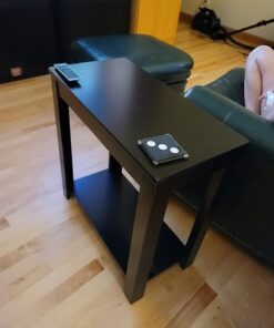 Crown Mark Pierce Side Table, Black 37 61mzZfcn8fL