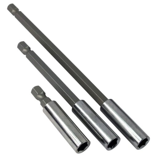 IIT 64510 Magnetic Bit Extensions Set, 3-Piece 3 Pcs