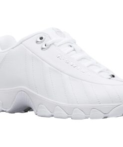 K-Swiss Men's ST329 CMF Sneaker 6.5 White/Black/Silver 9 61n 7p9BNsL