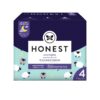 The Honest Company Clean Conscious Overnight Diapers | Plant-Based, Sustainable | Sleepy Sheep | Club Box, Size 4 (22-37 lbs), 54 Count Size 4 (54 Count) 40 61n EJistRL