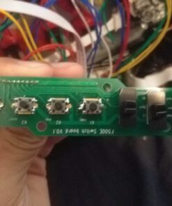 Cylewet 35Pcs 6×6×9mm Tactile Tact Push Button Switch Micro Switch Touch Switch with Button Caps of 7 Color for Arduino (Pack of 35) CYT1052 19 61n0l3xtNpL