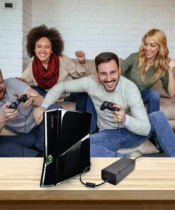 YCCSKY Power Supply for Xbox 360 Slim AC Adapter Power Supply Brick Charger with Cable for Xbox 360 Slim 25 61n0r3PzJVL