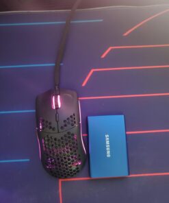 SAMSUNG SSD T7 Portable External Solid State Drive 1TB, Up to USB 3.2 Gen 2, Reliable Storage for Gaming, Students, Professionals, MU-PC1T0H/AM, Blue 1 TB 53 61n1r0UQJdL