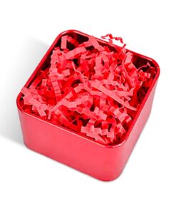 MTBHY 8 Oz Or Half Pound Shredded Paper for Basket Filling - Red Crinkle Paper for Box Filling 20 61n2vegJ4BL