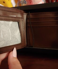 Star Wars Rebel Emblem Logo Mix Material Bi-fold Gift Boxed Wallet (Brown) 12 61n3GAkUtKL