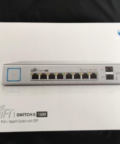 Ubiquiti Networks Networks UniFi Switch 8-Port 150 Watts, White 41 61n6 EWNXnL