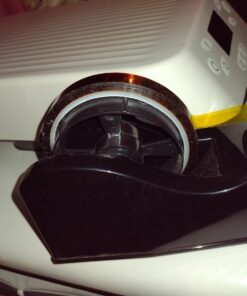 Desktop Tape Dispenser Adhesive Roll Holder (Fits 1" & 3" Core) with Weighted Nonskid Base Black plastic 40 61n6ynbsYsL