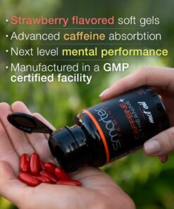 SmarterVitamins (3-Pack) 200mg Caffeine Pills with 100mg L-Theanine for Energy, Focus and Clarity + Coconut MCT Oil, Pre Workout, Nootropic Brain Booster, Extended Release Capsule 21 61n7kIqDKAL