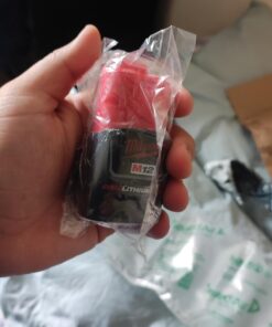 Milwaukee 48-11-2401 Genuine OEM M12 REDLITHIUM 12 Volt 1.5 Amp Compact Lithium Ion Battery with Overload Protection for Cordless Power Tools 25 61n84do1EL