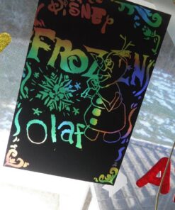 Melissa & Doug Deluxe Combo Scratch Art Set: 16 Boards, 2 Stylus Tools, 3 Frames 10 61n8uJDUm4L