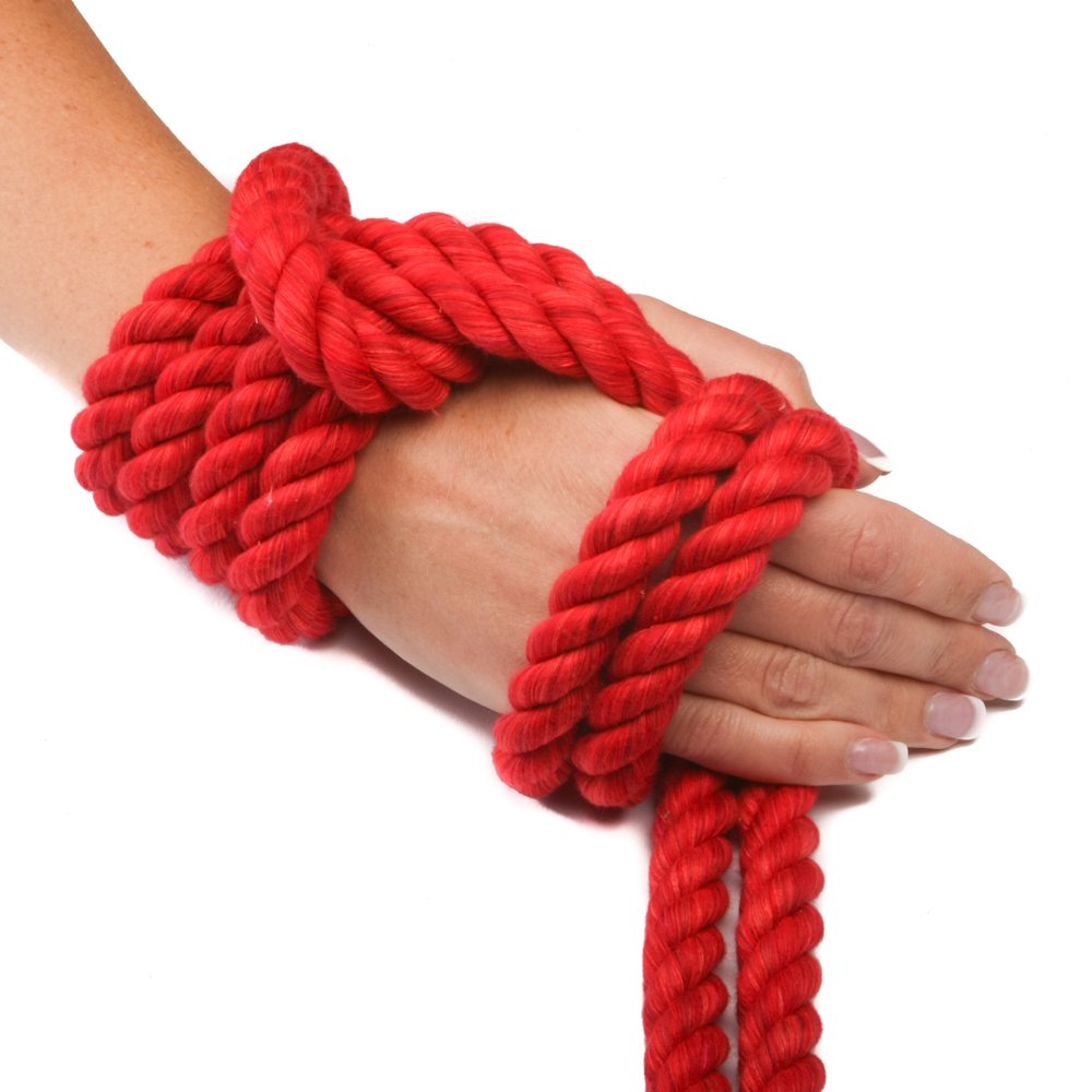 Ravenox Natural Twisted Cotton Rope | Made in The USA | Strong Triple-Strand Cordage for Sports, Décor, Pet Toys, Crafts, Macramé & Indoor Outdoor Use| by The Foot & Diameter (Multiple Color) Red 1/2 Inch x 640 Feet 7 Ravenox Natural Twisted Cotton Rope | Made in The USA | Strong Triple-Strand Cordage for Sports, Décor, Pet Toys, Crafts, Macramé & Indoor Outdoor Use| by The Foot & Diameter (Multiple Color) Red 1/2 Inch x 640 Feet - Image 7