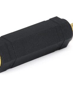 Monoprice 3.5mm Stereo Plug to 6.35mm (1/4 Inch) Stereo Jack Adaptor - Gold Plated, Black D 4 61nB69Ge5 L