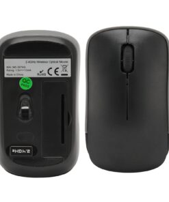 2.4Ghz Wireless Mouse, 1200 DPI Ultra Silent Computer Mouse, Ergonomic Quick Response Office Cordless Mouse Mini Mice with USB Reciever for Gaming Working for PC Laptop Computer(Black) Black 16 61nBMLHDn3L