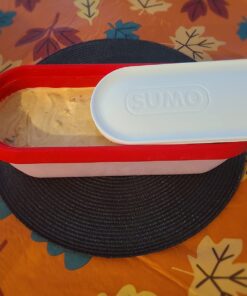 SUMO Ice Cream Containers with Lids for Homemade Ice Cream - Set of 2 Tubs - 1.5 Quart or 3 Pints per Container, Reusable Ice Cream Containers for Freezer Storage, Purple 2 Containers (1.5 Quart Each) 29 61nCXQe5EIL