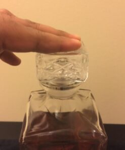 Bormioli Rocco Selecta Collection Whiskey Gift Set – Sophisticated Etched 33.75oz Decanter & 6 9.5oz Glass Tumblers With Starburst Detailing – For Whiskey, Bourbon, Scotch & Liquor 7 Piece Set Standard Packaging 36 61nEhIRuRmL