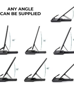 Desk Book Holder For Books, Documents, Laptops, iPads, Cookbooks, And So On - Foldable And Portable Book Stand For All Tables And Desks – Angle Adjustable Book Holder 17 61nF1R1EokL