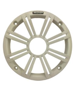 KICKER 6.5" White LED Marine Speakers (Qty 4) 2 Pairs of OEM Replacement Speakers LED White 21 61nFxBut8 L