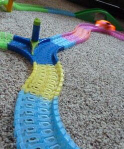 Mindscope Twister Trax Neon Glow in The Dark Track & Accessory Set w/Bridge & Tunnel 53 61nGLPzXzUL