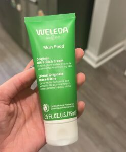 Weleda Skin Food Original Ultra-Rich Body Cream 2.5 Fluid Ounce, Plant Rich Hydrating Moisturizer with Pansy, Chamomile and Calendula 2.5 Fl Oz (Pack of 1) 41 61nGtqblydL