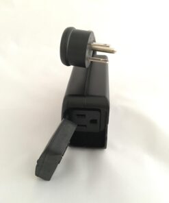 GE Z-Wave Wireless Smart Lighting Control Outdoor Module, On/Off, Plug-In, Black, Hub Required, 12720, Works with Alexa 24 61nJXZzKvtL