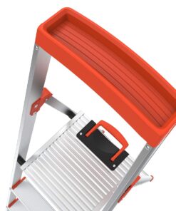 Little Giant Ladder Systems Flip N Lite 6 Foot 300 Pound Capacity Aluminum Lightweight Slim Stepladder Ladder 51 61nK9PY4KOL