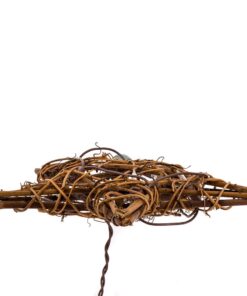 Kurt Adler UL1219/NAT 10 Light Indoor Rattan Natural Star Treetop 32 61nLBy9IT8L