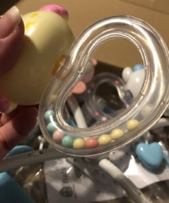 Baby Musical Crib Mobile with Timing Function Projector Lights,Stand-Along Rattles and 150 Melodies Music Box with Remote Control for Newborn 0-24 Months Blue 39 61nMlHWUn2L