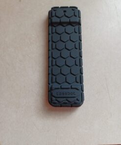 Fintie Protective Case for Apple TV 4K/ HD Siri Remote (1st Gen) - Honey Comb Lightweight Anti Slip Shockproof Silicone Cover for Apple TV 4K 5th 4th Gen Siri Remote Controller, Black 46 61nNy22iIFL