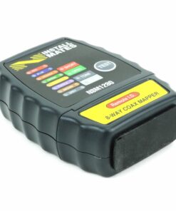 Nstallmates NSM1280 8-Way Coax Cable Tester w/ Case 12 61nO tGsd L