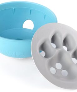 Alternative view of PAW5 Rock 'N Bowl Puzzle Feeder Dog Bowl - Fun Interactive Enrichment Dog Dish - Slow Feeder for Dogs - Stops Bloating - BPA and Phthalate-Free Plastic Made in The USA