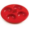 Norpro Silicone 4 Egg Poacher, Red 15 61nOZvHdrL