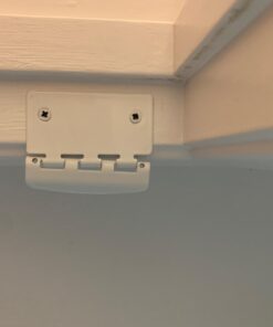 Prime-Line U 9888 Flip Action Door Lock – Reversible White Privacy Lock with Anti-Lock Out Screw for Child Safe Mode, 2-3/4” (Single Pack) 1 30 61nQaPNGOHL