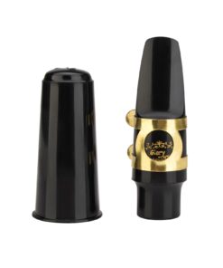 Glory Alto Saxophone Mouthpiece Kit with Ligature,one reed and Plastic Cap-Gold 17 61nQk2KfxaL