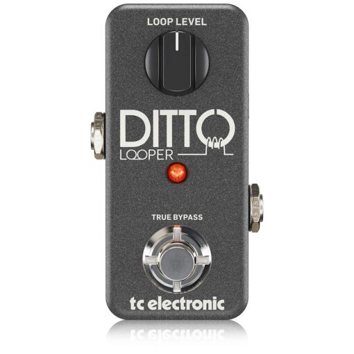 TC Electronic DITTO LOOPER Highly Intuitive Looper Pedal with 5 Minutes of Looping Time, Analog-Dry-Through and True Bypass