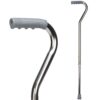DMI Walking Cane and Walking Stick for Adult Men and Women, FSA Eligible, Lightweight,Ergonomic Hand Grip and Wrist Strap Silver 1 41 61nSXk6lVL