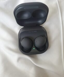 SAMSUNG Galaxy Buds 2 Pro True Wireless Bluetooth Earbuds, Noise Cancelling, Hi-Fi Sound, 360 Audio, Comfort Fit In Ear, HD Voice, Conversation Mode, IPX7 Water Resistant, US Version, Graphite Buds2 Pro Only 43 61nVo9l5J7L