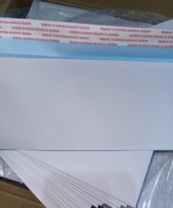 CREGEAR #10 Envelopes Self Seal Security Tinted Envelopes (600Ct) for Privacy & Business, Peel and Seal, NO Window, Letter Size 4-1/8 x 9-1/2 Inches, 24 LB,White 600 34 61nYoqtm2pL