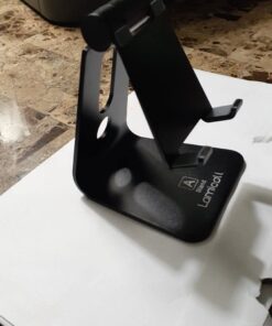 Lamicall Adjustable Cell Phone Stand, Desk Phone Holder, Cradle, Dock, Compatible with iPhone 15, 14, Plus, Pro, Pro Max, 13 12 X XS,4-8" Phones, Office Accessories, All Android Smartphone, Black 60 61nZJ7h0gTL